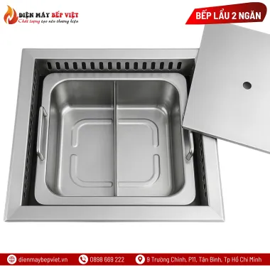 Bếp Lẩu 2 Ngăn 2000W