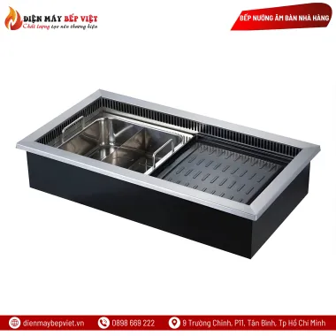 Bếp lẩu nướng 2 trong 1