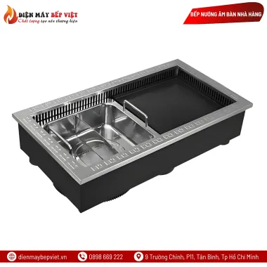 Bếp Lẩu Nướng Không Khói 2 Trong 1 BV01