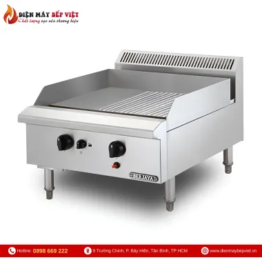 Bếp Nửa Phẳng Nửa Nhám Gas Berjaya GG2BHR-17
