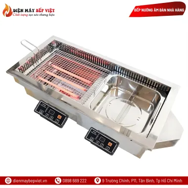Bếp Nướng Và Lẩu Không Khói 2 trong 1
