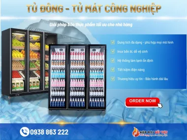 Các Thiết Bị Làm Lạnh – Bảo Quản Thực Phẩm Công Nghiệp Nên Có Mùa Hè 2026
