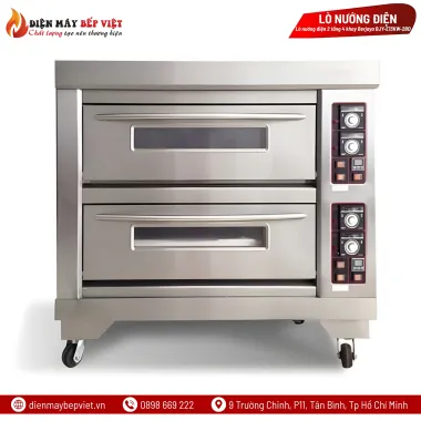 Lò Nướng Điện 2 Tầng 4 Khay Berjaya BJY-E13KW-2BD