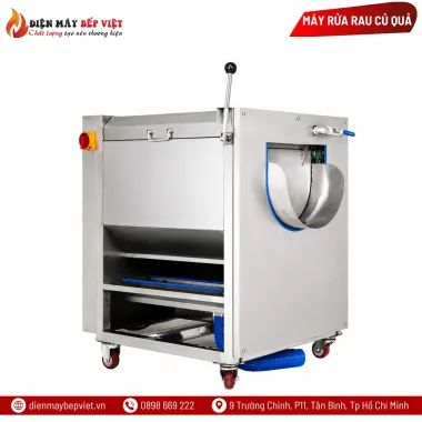 Máy Rửa Rau Củ Công Nghiệp Tự Động Năng Suất Cao