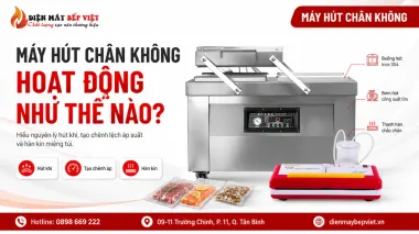 Máy Hút Chân Không Hoạt Động Như Thế Nào?