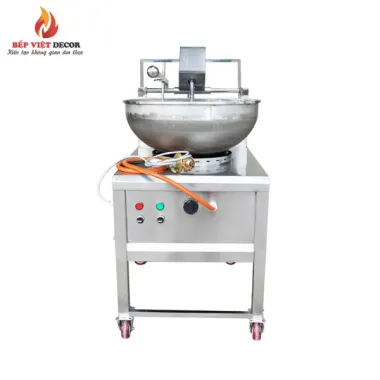 Máy Rang Cơm Công Nghiệp Tự Động