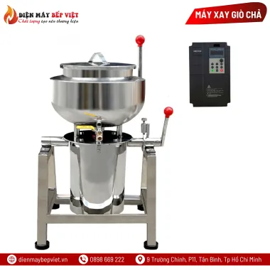 Máy Xay Giò Chả 40Kg Có Biến Tần