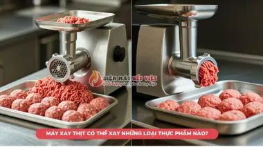 Máy xay thịt có thể xay những loại thực phẩm nào?