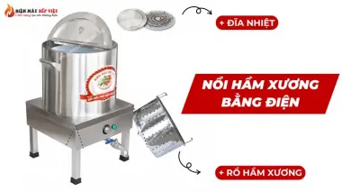 Nồi Hầm Xương Điện Inox 304