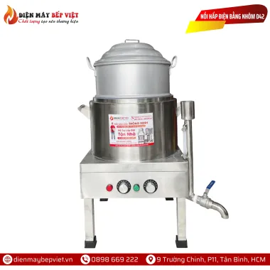 Nồi hấp Điện Bằng Nhôm D42