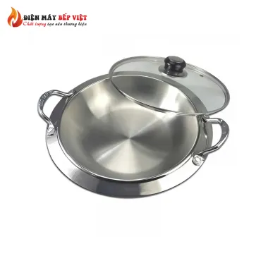 Nồi Lẩu Cạn Hàn Quốc Inox Cao Cấp