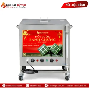 Nồi Luộc Bánh Chưng Bằng Điện 120L