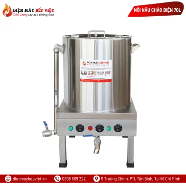 Nồi Nấu Cháo Bằng Điện 70L