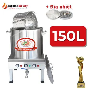 Nồi Nấu Phở Đĩa Nhiệt 150lít