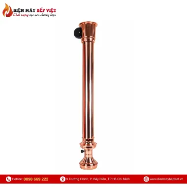 Ống Hút Khói Cứng Màu Đồng
