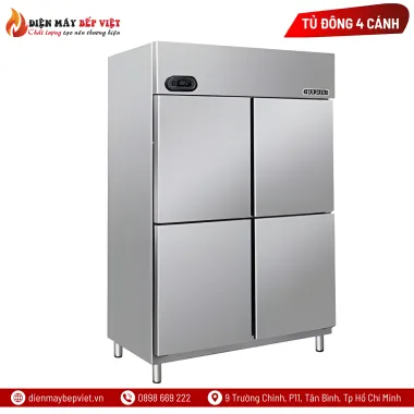 Tủ Đông 4 Cánh Inox Berjaya BS4DUF/Z
