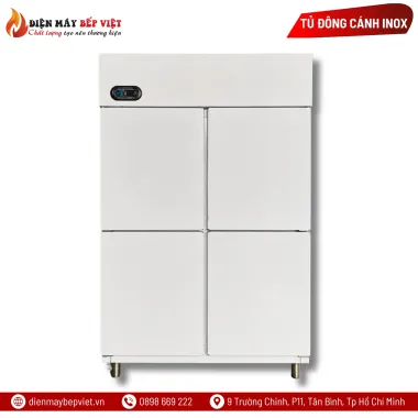 Tủ Đông 4 Cánh Inox Berjaya BS4DUF/Z