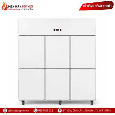 Tủ Đông Mát 6 Cánh Quạt Lạnh Snow Village SLLDZ4-1300LS