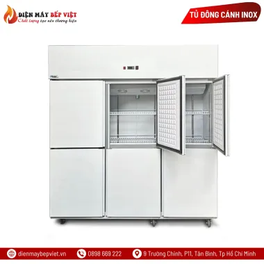 Tủ Đông Mát 6 Cánh Quạt Lạnh Snow Village SLLDZ4-1300LS Chính Hãng