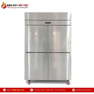 Tủ Đông Mát Quạt Lạnh 4 Cánh Inox Lightcool LS-1200F/A-ECO