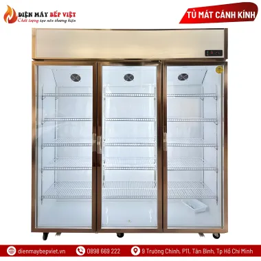 Tủ Mát 3 Cửa Kính LC-1800H
