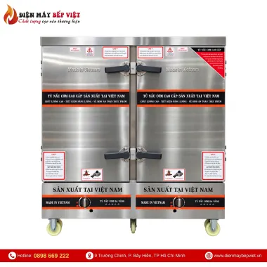 Tủ Nấu Cơm 24 Khay Gas