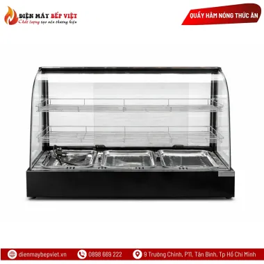 Tủ Trưng Bày Giữ Nhiệt 3 Khay Cao Cấp