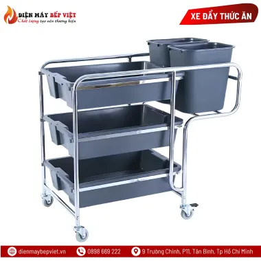 Xe Thu Dọn Thức Ăn NPD-016