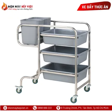 Xe Thu Dọn Thức Ăn NPD-017